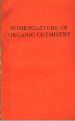 NOMENCLATURE OF ORGANIC CHEMISTRY