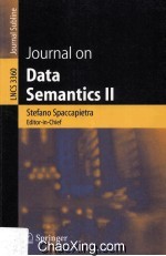 Lecture Notes in Computer Science 3360 Journal on Data Semantics II