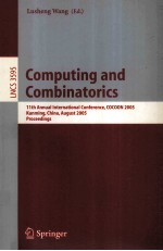 Lecture Notes in Computer Science 3595 Computing and Combinatorics 11th Annual International Confere