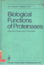 BIOLOGICAL FUNCTIONS OF PROTEINASES