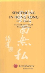 SENTENCING IN HONG KONG SIXTH EDITION 2011