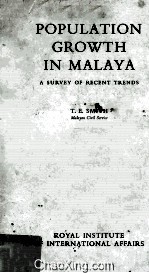 Population Growth In Malaya An Analysis Of Recent Trends