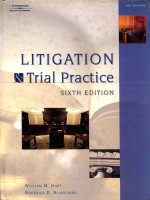 LITIGATION AND TRIAL PRACTICE