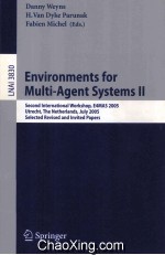 Lecture Notes in Artificial Intelligence 3830 Environments for Multi-Agent Systems II Second Interna