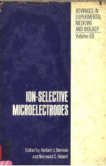 ADVANCES IN EXPERIMENTAL MEDICINE AND BIOLOGY  VOLUME 50  ION-SELECTIVE MICROELECTRODES