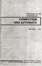 COMPUTERS AND AUTOMATA New York