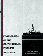 PROCEEDINGS OF THE OCEAN DRILLING PROGRAM VOLUME 149 SCIENTIFIC RESULTS