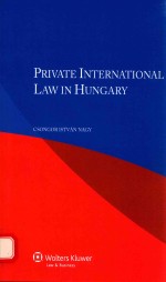 PRIVATE INTERNATIONAL LAW IN HUNGARY