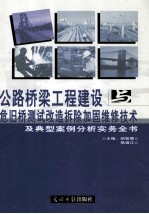 公路桥梁工程建设之危旧桥测试改造拆除加固维修技术及典型案例分析实务全书  上