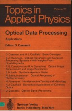 OPTICAL DATA PROCESSING APPLICATIONS