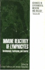 IMMUNE REACTIVITY OF LYMPHOCYTES:DEVELOPMENT