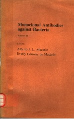 MONOCLONAL ANTIBODICS AGAINST BACTERIA  VOLUME III