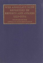 WTO APPELLATE BODY REPERTORY OF REPORTS AND AWARDS