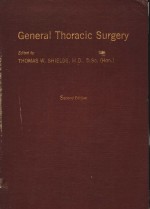 GENERAL THORACIC SURGERY  SECOND EDITION