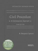 CIVIL PROCEDURE A CONTEMPORARY APPROACH