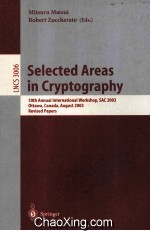 Lecture Notes in Computer Science 3006 Selected Areas in Cryptography 10th Annual International Work