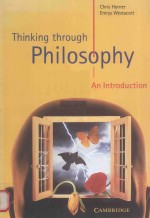 THINJING THROUGH OHILOSOPHY AN INTERODUCTION