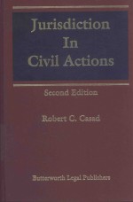 JURISDICTION IN CIVIL ACTIONS VOLUME 1