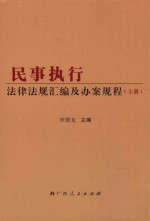 民事执行法律法规汇编及办案规程  上