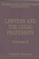 Lawyers and the Legal Profession Volume II