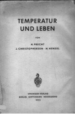 TEMPERATUR UND LEBEN