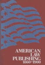 AMERICAN PUBLISHING 1860-1900 HISTORICAL READINGS 2