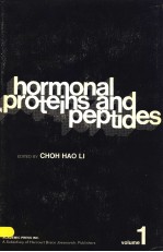 HORMONAL PROTEINS AND PEPTIDES  VOLUME 1