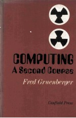 Computing A Second Course