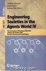 Lecture Notes in Artificial Intelligence 3071 Engineering Societies in the Agents World IV 4th Inter