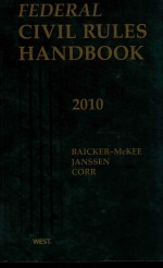 FEDERAL CIVIL RULES HANDBOOK