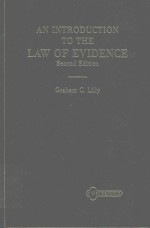 AN INTRODUCTION TO THE LAW OF EVIDEBCE