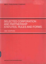 SELECTED CORPORATION AND PARTNERSHIP STATUTES