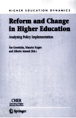 REFORM AND CHANGE IN HIGHER EDUCATION ANALYSING POLICY IMPLEMENTATION