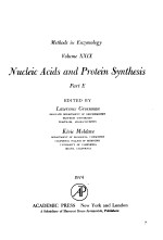 METHODS IN ENZYMOLOGY VOLUME XXIX NUCLEIC ACIDS AND PROTEIN SYNTHESIS PART E