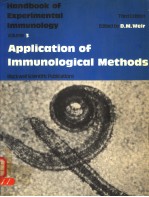 HANDBOOK OF EXPERIMENTAL IMMUNOLOGY IN THREE VOLUMES  VOLUME 3  APPLICATION OF IMMUNOLOGICAL METHODS