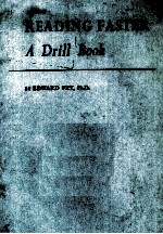 Reading Faster A Drill Book