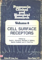 PROGRESS IN CLINICAL AND BIOLOGICAL RESEARCH  VOLUME 8  CELL SURFACE RECEPTORS