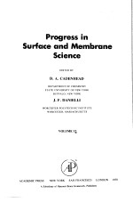 PROGRESS IN SURFACE AND MEMBRANE SCIENCE  VOLUME 12