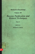 METHODS IN ENZYMOLOGY  VOLUME 104  ENZYME PURIFICATION AND RELATED TECHNIQUES  PART C