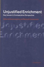 NJUSTIFIED ENRICHMENT:KEY ISSUES IN COMPARATIVE PERSPECTIVE