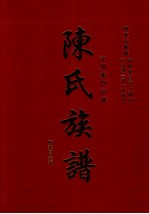 广东省梅县石坑镇（都）化龙村、西阳镇白宫上岗村  江洲义门衍派  陈氏族谱