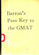 BARRON’S PASS KEY TO THE GMAT