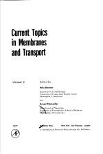 CURRENT TOPICS IN MEMBRANES AND TRANSPORT  VOLUME 9