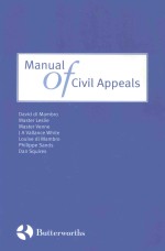 MANUAL OF CIVIL APPEALS