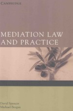 MEDIATION LAW AND PRACTICE