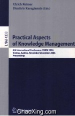 Lecture Notes in Artificial Intelligence 4333 Practial Aspects of Knowledge Management 6th Internati