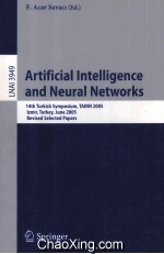 Lecture Notes in Artificial Intelligence 3949 Artificial Intelligence and Neural Networks 14th Turki