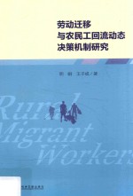 劳动迁移与农民工回流动态决策机制研究