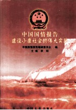 中国国情报告建设小康社会的伟大实践