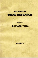 ADVANCES IN DRUG RESEARCH VOLUME 13